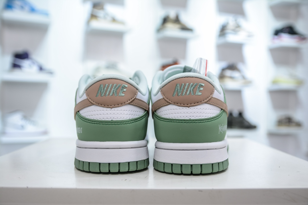 Nike SB Dunk Low x Yves Saint Laurent 圣罗兰白绿 GF2409-169