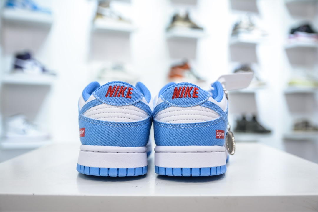 Nike SB Dunk Low x Supreme 白天蓝牛仔三小钩 KK1888-015