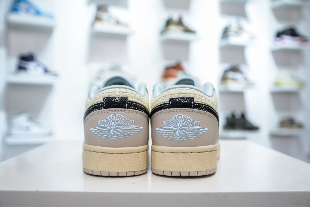 Air Jordan 1 Low 米棕编织 HQ3440-101