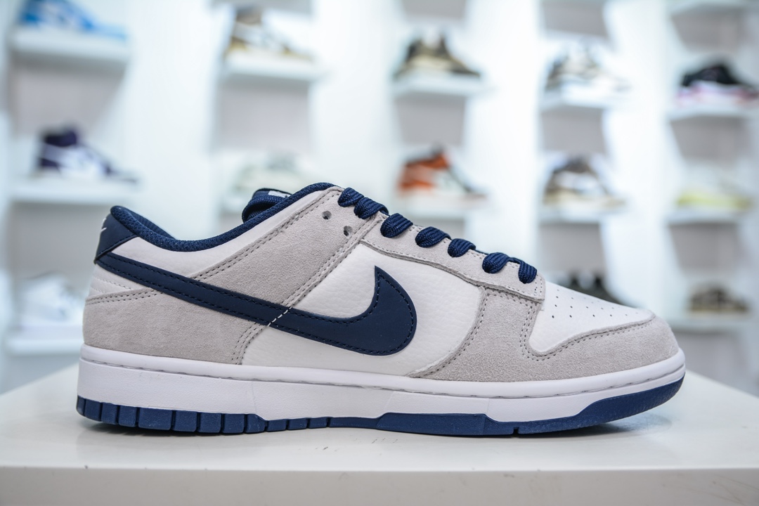 Nike SB Dunk Low x Stussy 白灰蓝三小钩 KK1888-003