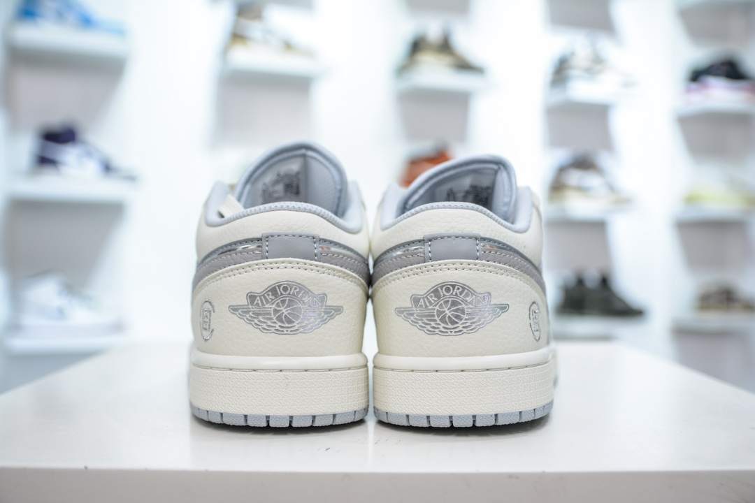 Air Jordan 1 Retro Low x CLOT 米银小钩 DC2024-024