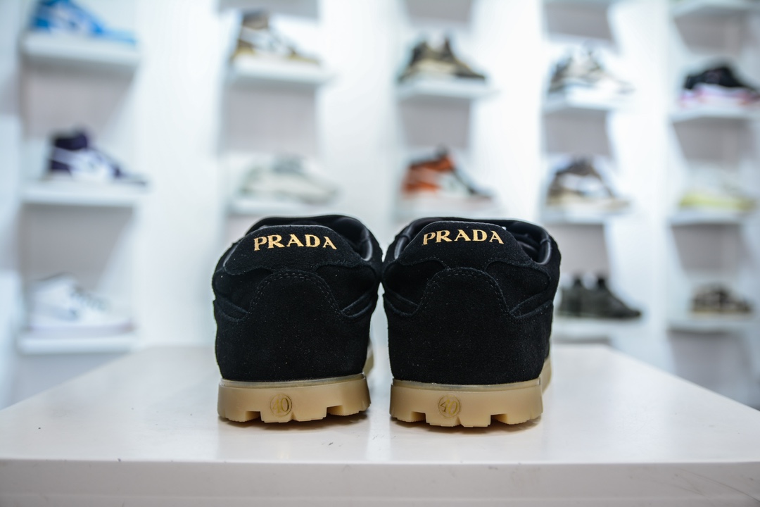 PRADA 普拉达2024ss 秋冬新款德训鞋