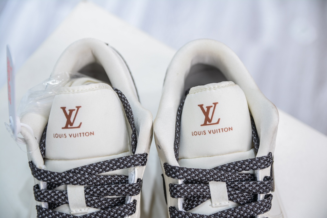 Air Jordan 1 Retro Low x Louis Vuitton 白棕满天星 WG8850-004