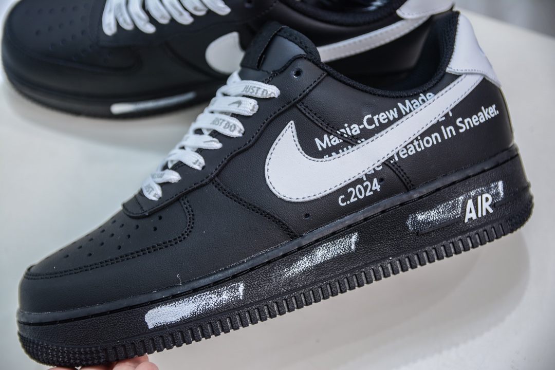 HY版 Nike Air Force 1 Low 07 黑武士 告白书 CW2288-017