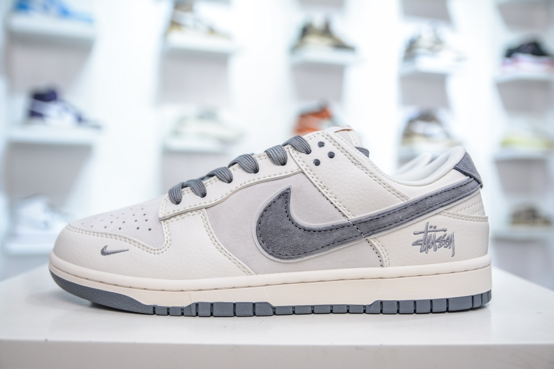 Nike SB Dunk Low x Stussy 米灰小钩 XX2025-888