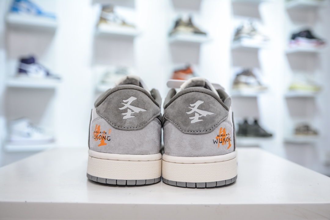 Travis Scott x Nike Air Jordan 1 Low 黑神话悟空 米浅棕 Air Jordan 1 Low 反转米浅棕倒钩 DM6688-610