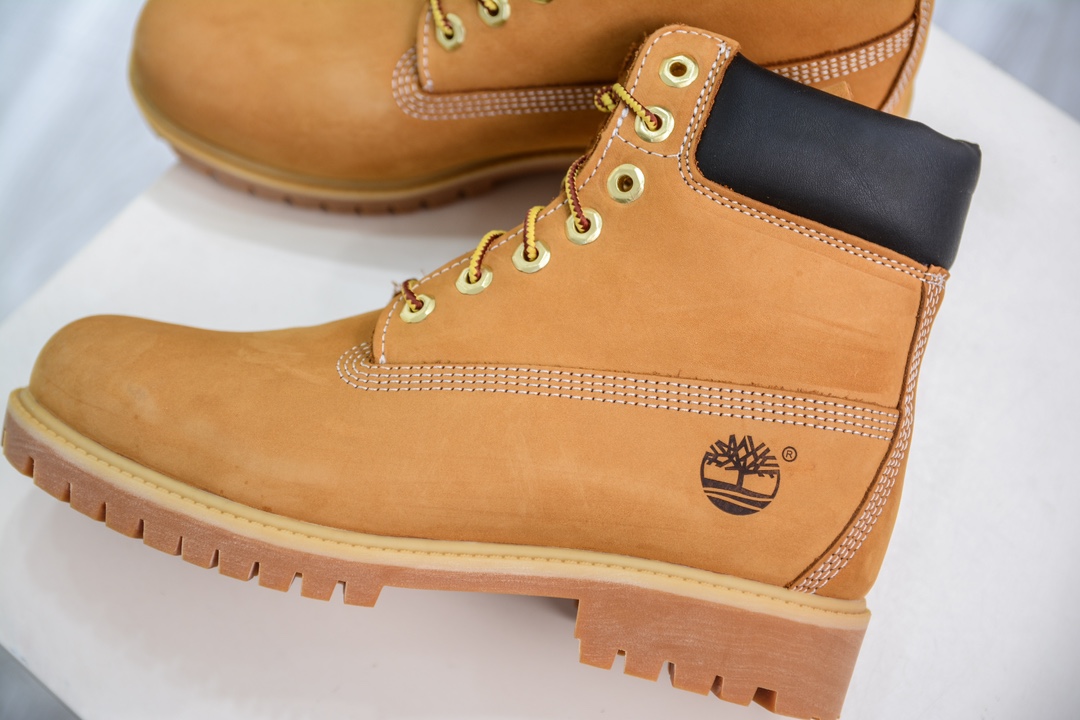 多版本供应 Timberland 天伯伦/经典款高帮7孔 黄色 10061