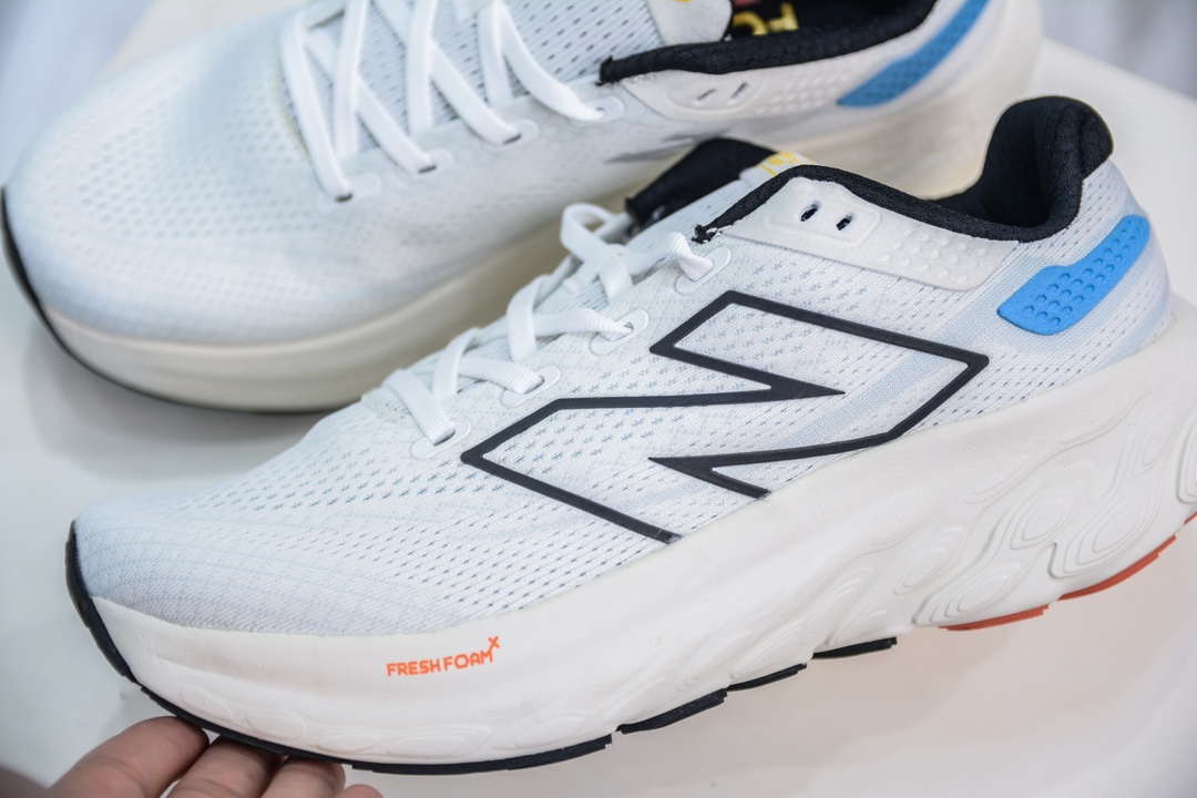 F版 New Balance Fresh Foam X 1080V13 系列低帮轻量化厚底健身休闲运动慢跑鞋 M1080v13