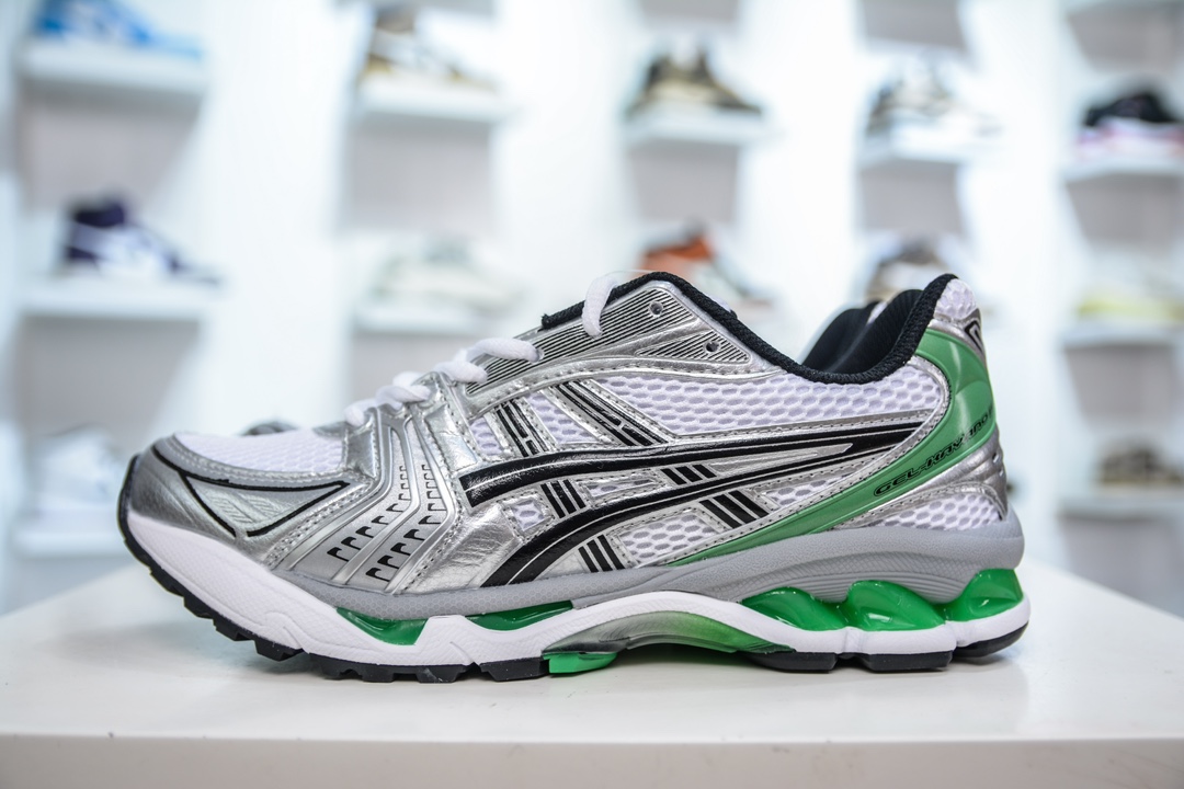 Asics Gel-Kayano 14 版本 亚瑟士运动休闲透气专业跑鞋 1201A019-110