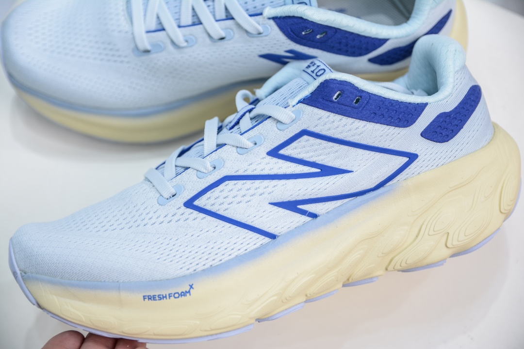 F版 New Balance Fresh Foam X 1080V13 系列低帮轻量化厚底健身休闲运动慢跑鞋 M1080L13