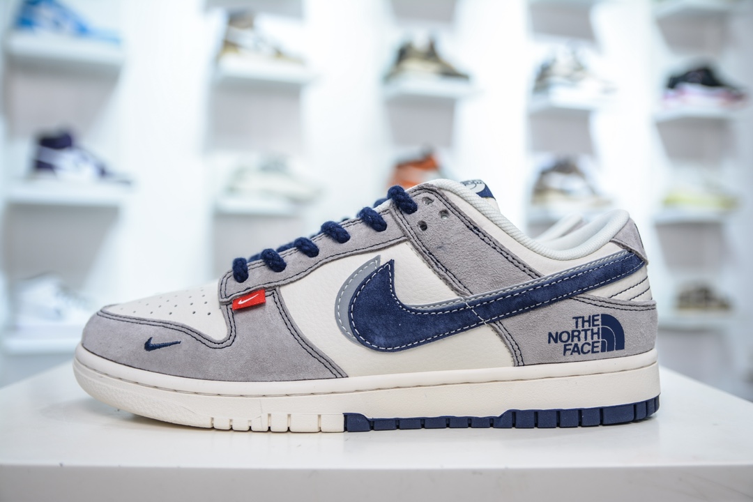 Nike SB Dunk Low x The North Face 北面联名-白灰蓝双钩 SJ1089-010