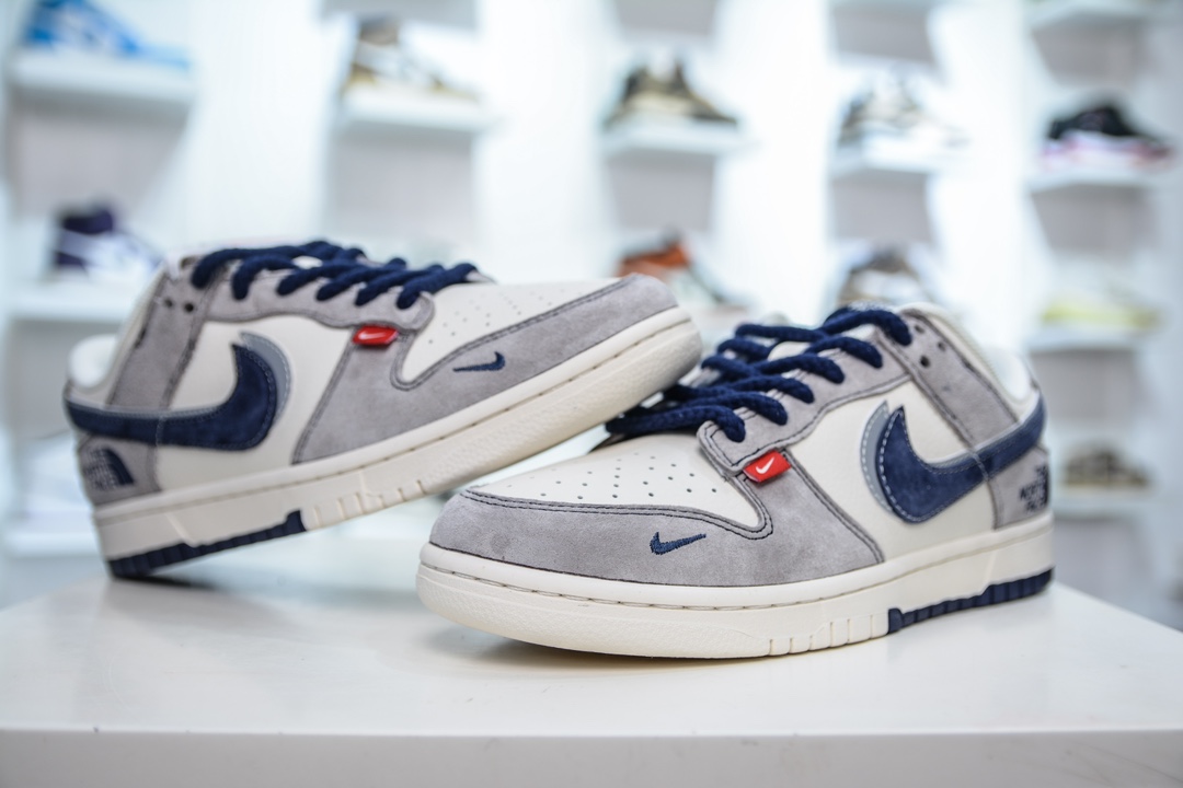 Nike SB Dunk Low x The North Face 北面联名-白灰蓝双钩 SJ1089-010