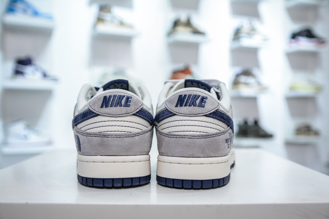 Nike SB Dunk Low x The North Face 北面联名-白灰蓝双钩 SJ1089-010