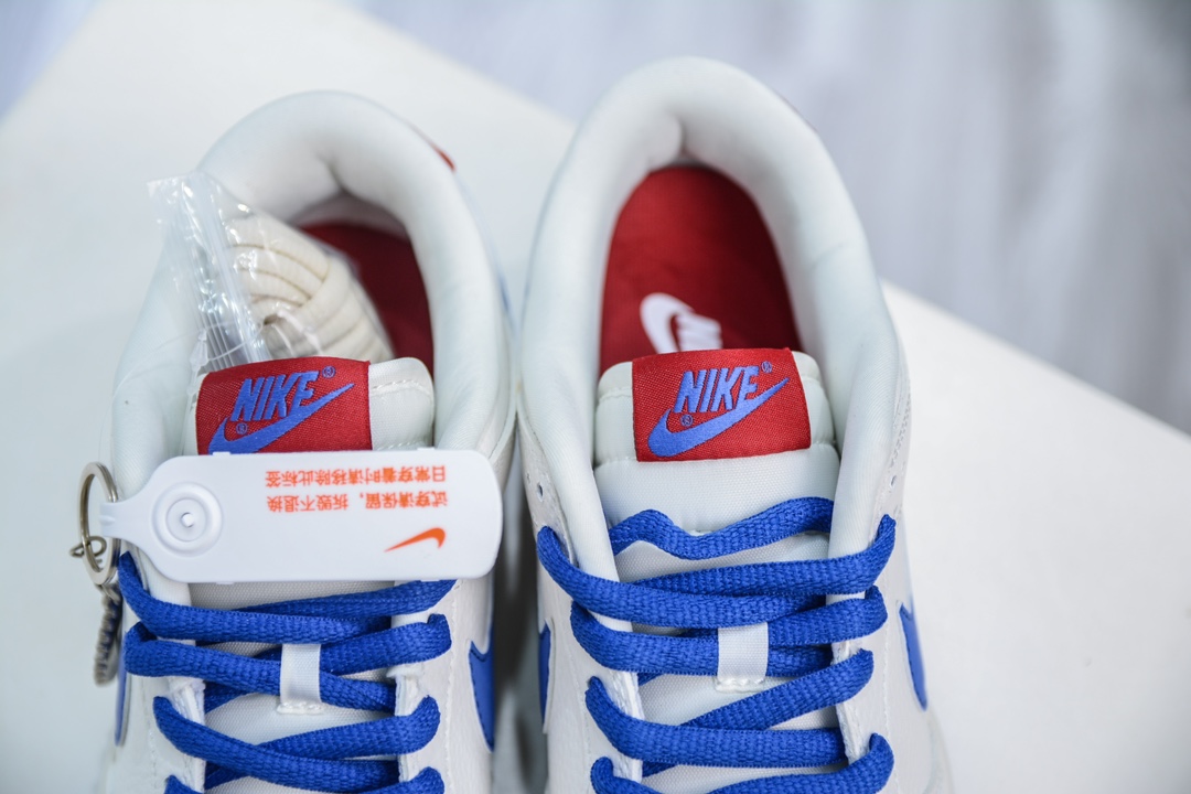 Nike SB Dunk Low x Champion 冠军联名-白蓝红小钩 KK1333-001