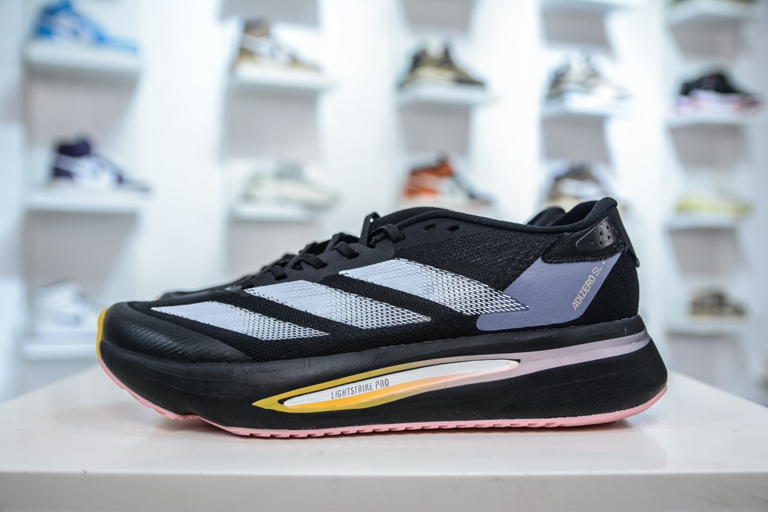 阿迪达斯 Adidas Adizero SL 2 零度2系列低帮轻便透气竞速休闲运动慢跑鞋 IF6761