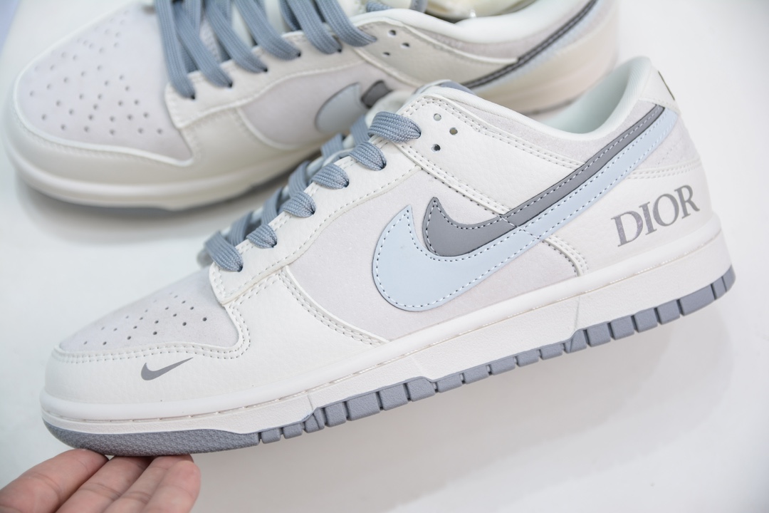 Dior x Nike Dunk 迪奥联名-米白灰深灰双勾 XD6188-042