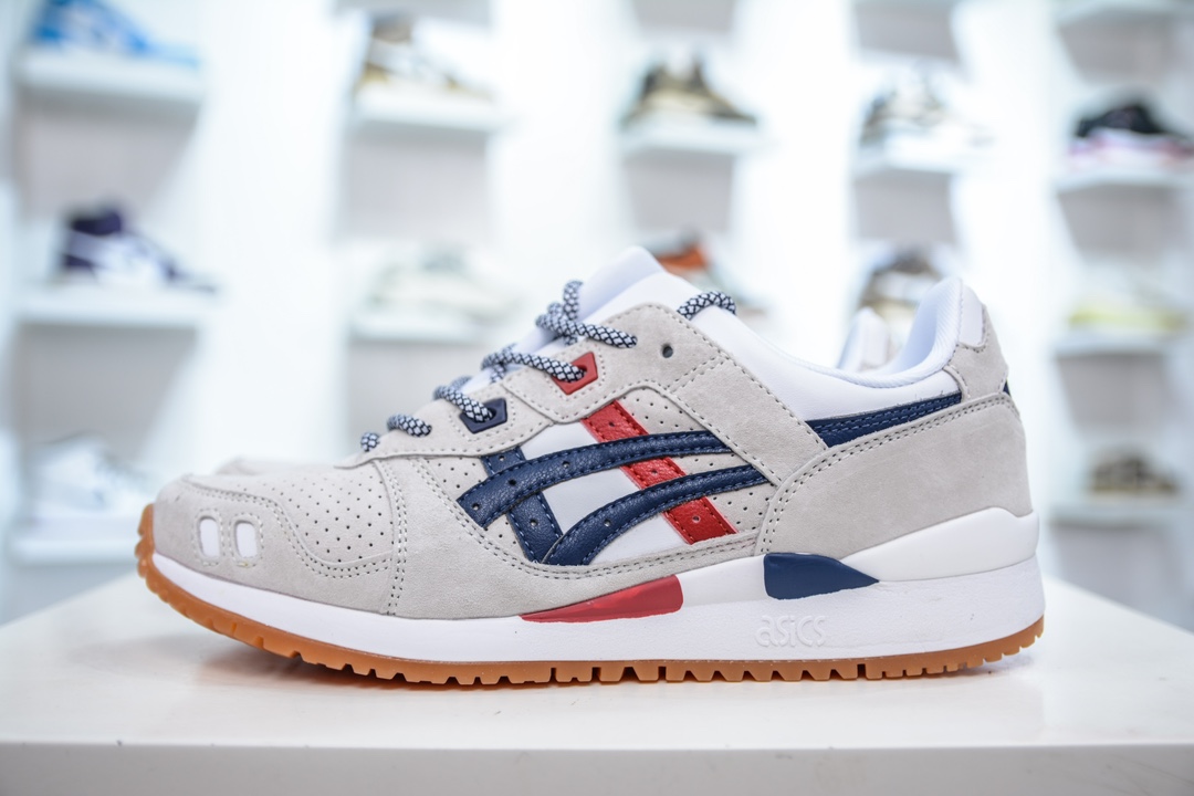 亚瑟士 Asics Gel-Lyte 3 OG 反毛皮织物休闲跑步鞋 H6AOK-1150