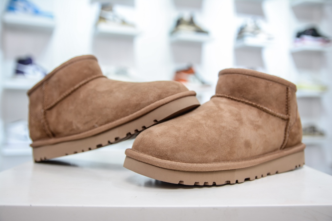 2024FW秋冬新款 UGG W Classic Ultra Mini 经典迷你超短系列8.9cm短筒加绒休闲百搭短靴 1116109