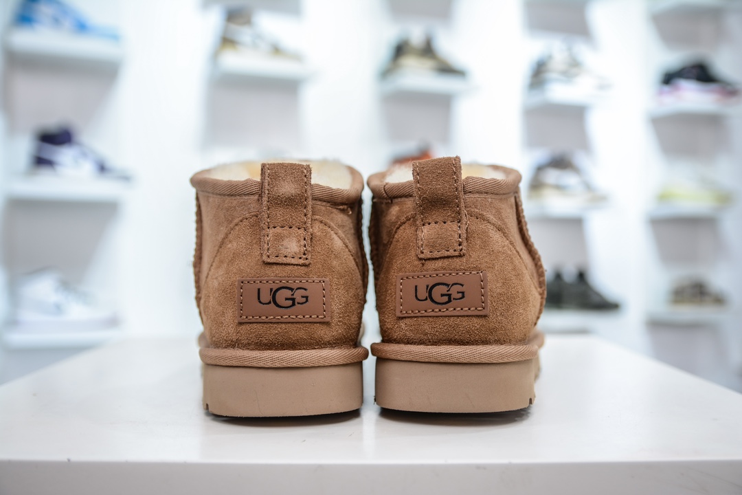 2024FW秋冬新款 UGG W Classic Ultra Mini 经典迷你超短系列8.9cm短筒加绒休闲百搭短靴 1116109