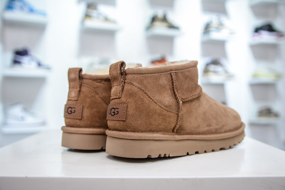 2024FW秋冬新款 UGG W Classic Ultra Mini 经典迷你超短系列8.9cm短筒加绒休闲百搭短靴 1116109