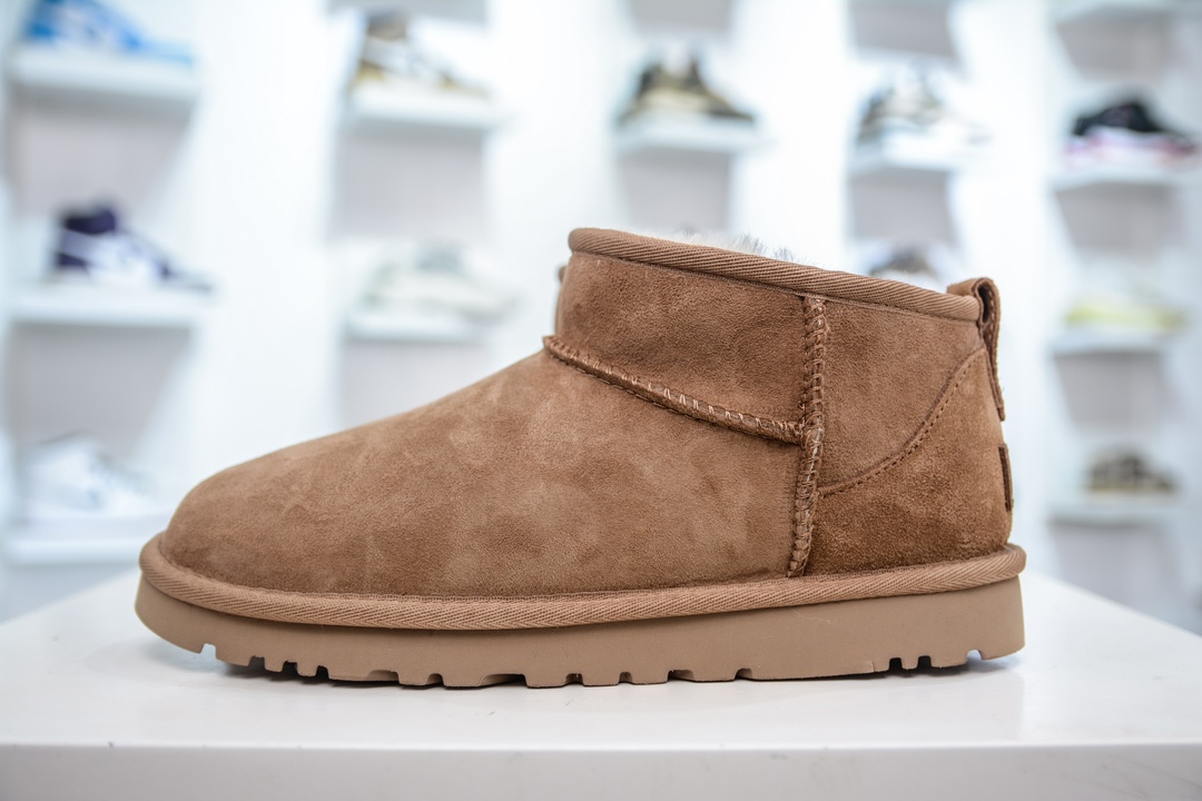 2024FW秋冬新款 UGG W Classic Ultra Mini 经典迷你超短系列8.9cm短筒加绒休闲百搭短靴 1116109