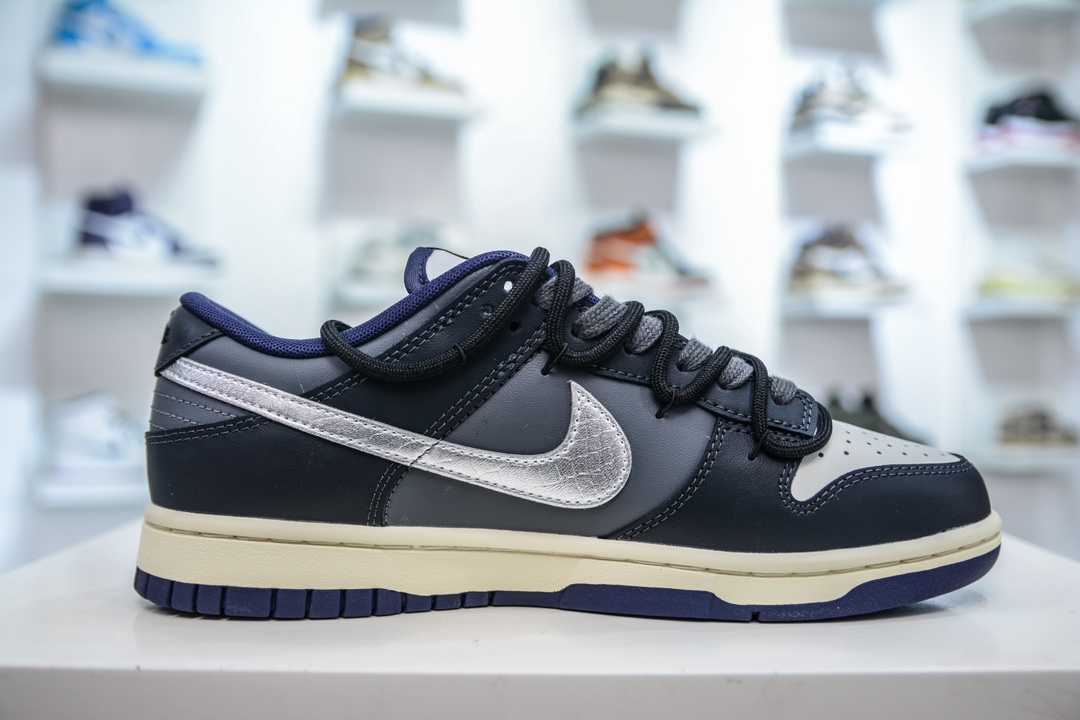 YC纯原 NK Dunk Low 复古街区 暗黑灰 定制系列天花板 FV8106-181