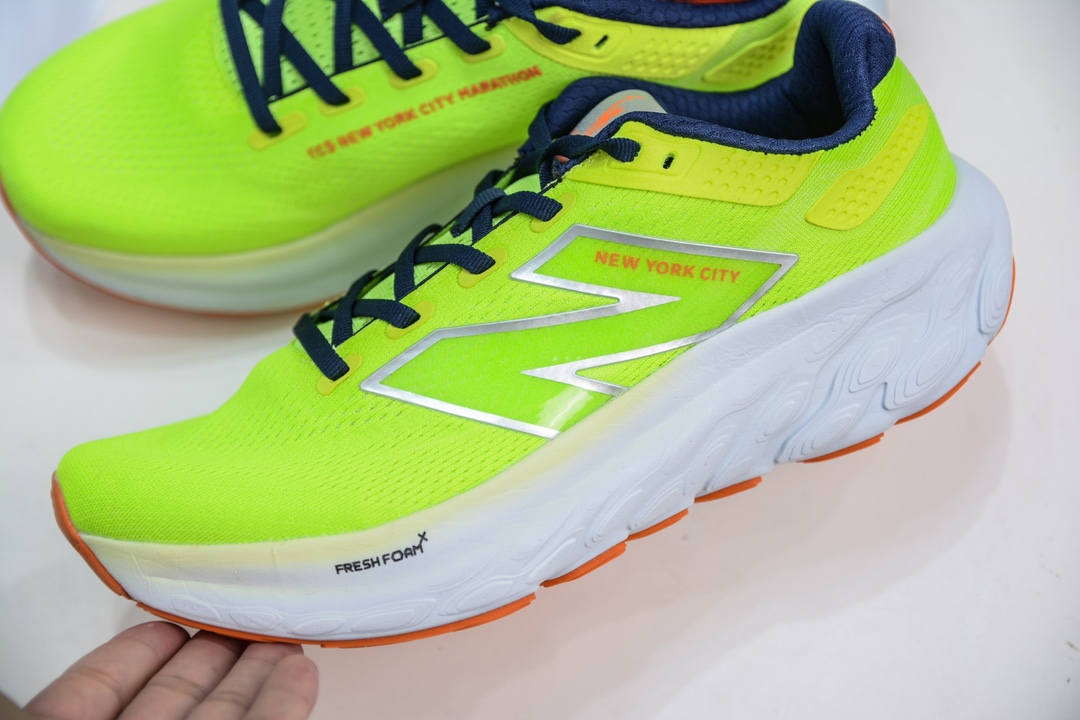 F版 New Balance Fresh Foam X 1080V13 系列低帮轻量化厚底健身休闲运动慢跑鞋 M1080Y13