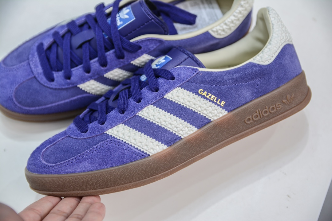 VT纯原 AD Original Gazelle Indoor Trainers 瞪羚室内鞋系列低帮复古百搭休闲运动德训风板鞋 IF1806