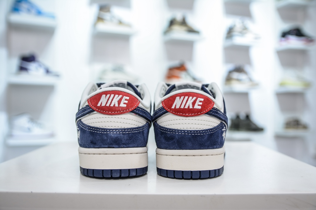 Nike SB Dunk Low x Stussy 斯图西联名-猪八米灰蓝 XX2025-609