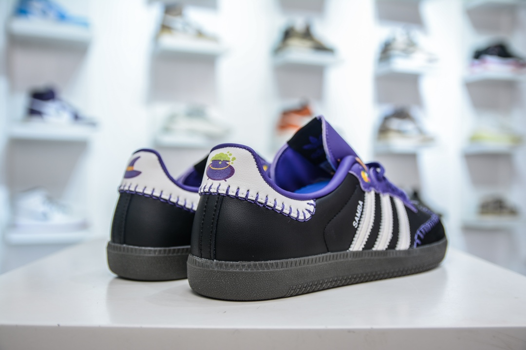 YH版 adidas originals Samba OG DIa DE LOS Muertos pack 2024 联名复古桑巴板鞋 JI3935