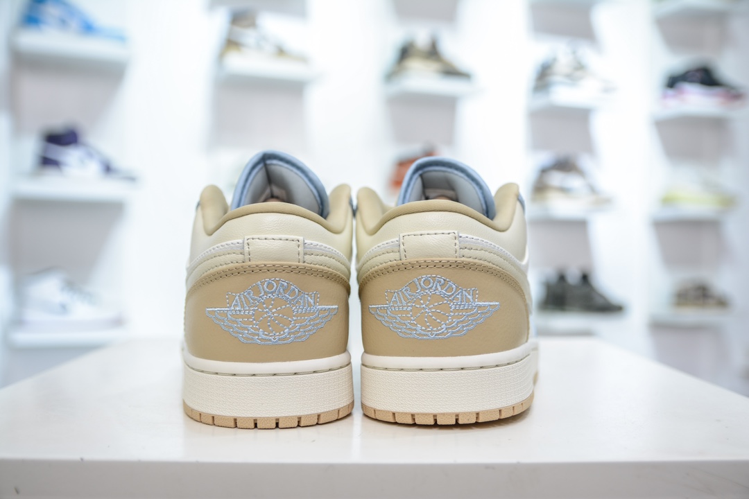 DT纯原 Air Jordan AJ1 Low 低帮 米白棕 HQ4186-111