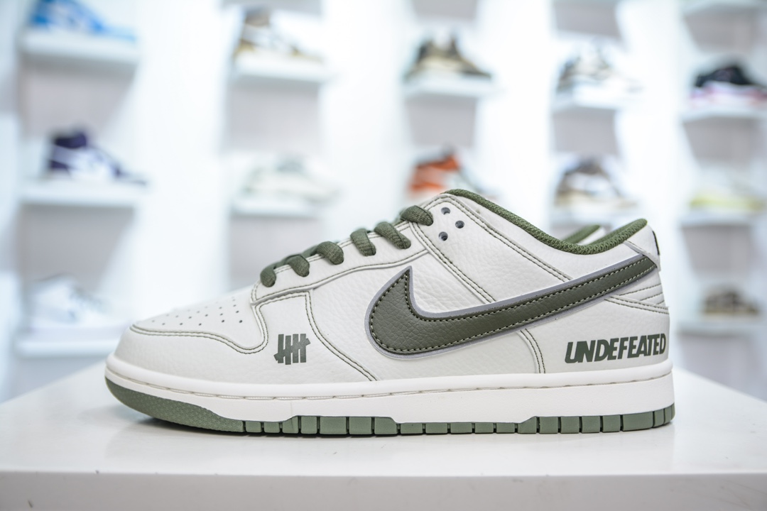 Nike SB Dunk Low x UNDEFEATED 白绿 UN1697-633