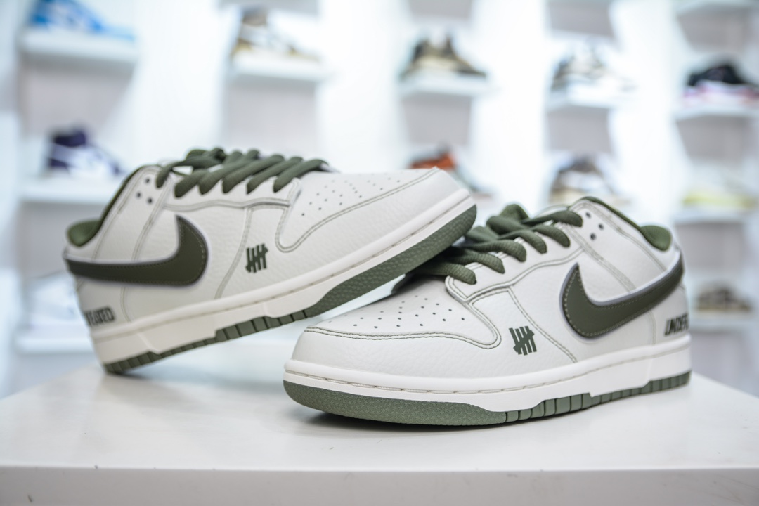 Nike SB Dunk Low x UNDEFEATED 白绿 UN1697-633