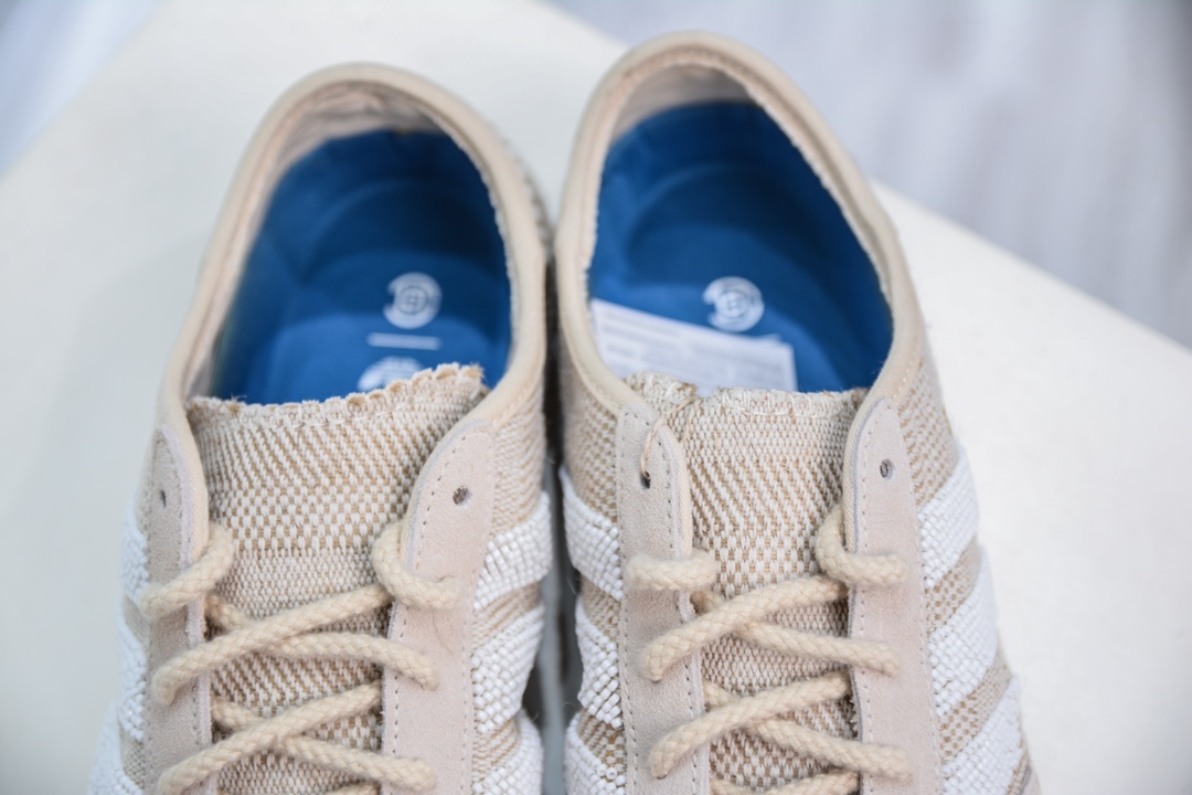 adidas Originals Gazelle x CLOT ”HALO IVORY” 米色 三叶草休闲防滑耐磨低帮板鞋鞋 IH3144