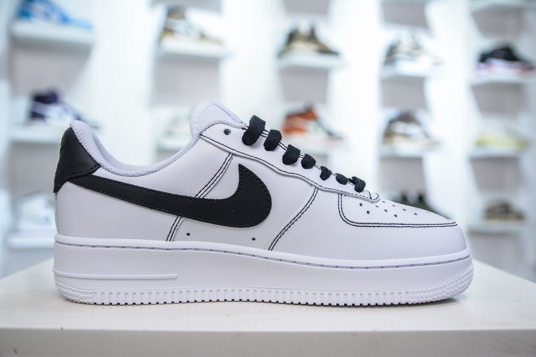 HY版纯原 Nike Air Force 1 Low 07 手绘 简约黑白 CW2288-021