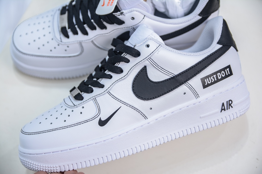 HY版纯原 Nike Air Force 1 Low 07 手绘 简约黑白 CW2288-021