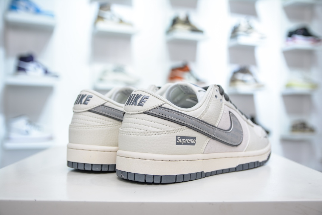 Nike SB Dunk Low x Supreme 白灰小钩 XX2025-188