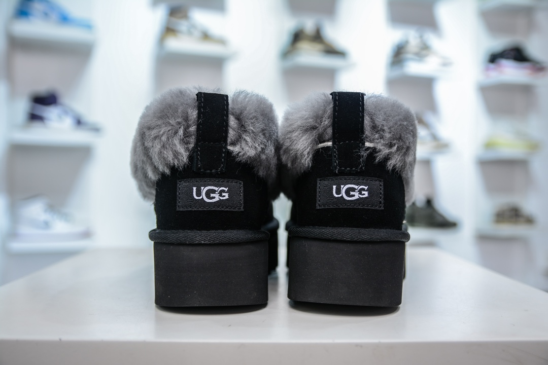 UGG W I-Nita Platform 妮塔厚底款系列经典松糕锯齿底休闲百搭增高便鞋