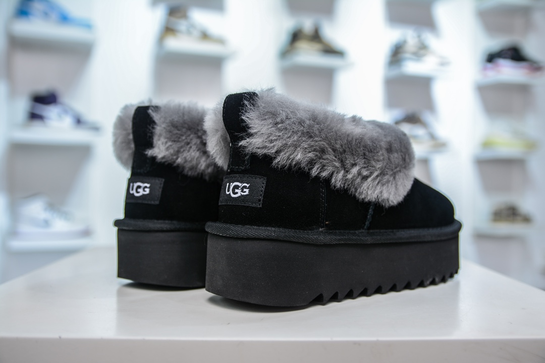 UGG W I-Nita Platform 妮塔厚底款系列经典松糕锯齿底休闲百搭增高便鞋