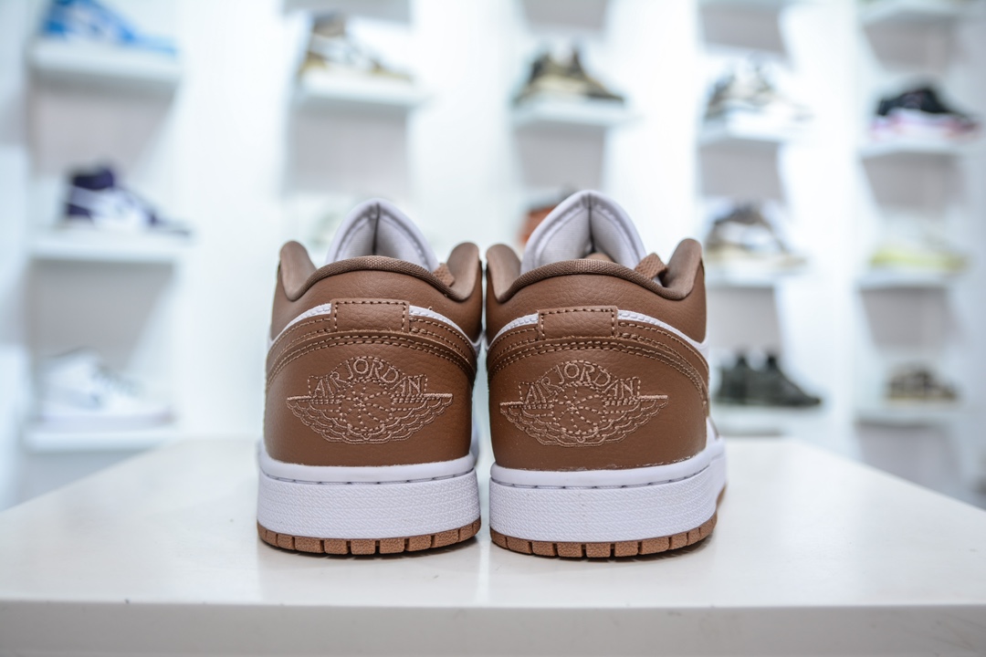 DT纯原 Air Jordan AJ1 Low 低帮 白棕 DC0774-202