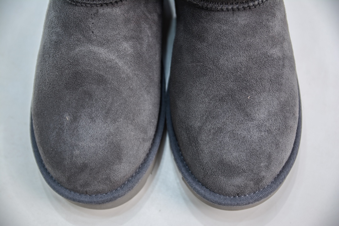 UGG CLASSIC Mini 中筒 1.5CM薄底 灰色 男女款同价 小