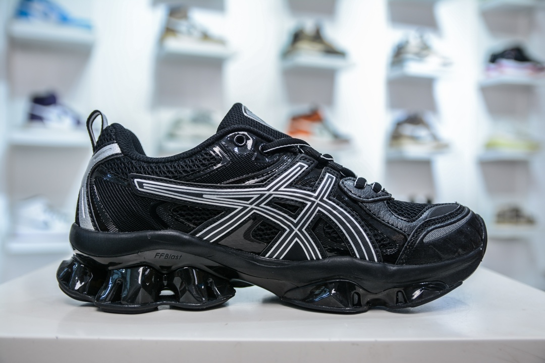 X版纯原 Asics Gel-Quantum Kinetic 亚瑟士 复古休闲运动鞋厚底增高老爹鞋 1203A270-023