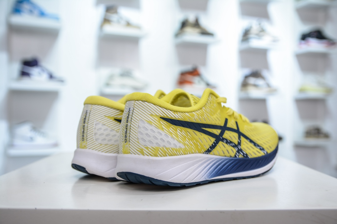 X版纯原 Asics Hyper Speed 亚瑟士全面进化版竞速马拉松系列低帮轻量透气缓震休闲运动跑步鞋 1011B025-750