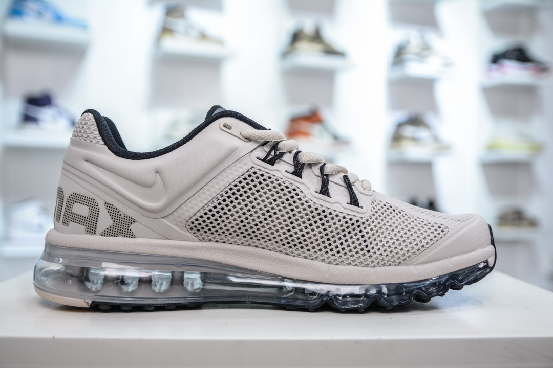 NIKE Air Max 2013 耐克复古透气网布全掌气垫 缓震跑步鞋 FZ3156-008