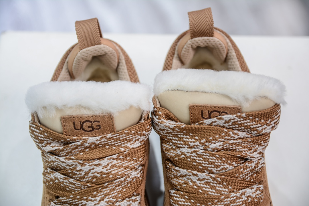 UGG Classic Uitra Mini 梅尔拼接鞋带低帮休闲鞋 Treadlite by UGG EVA 轻翼大底