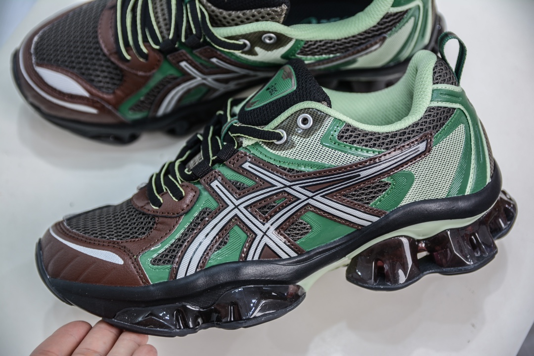 X版纯原 Asics Gel-Quantum Kinetic 亚瑟士 复古休闲运动鞋厚底增高老爹鞋 1203A270-022