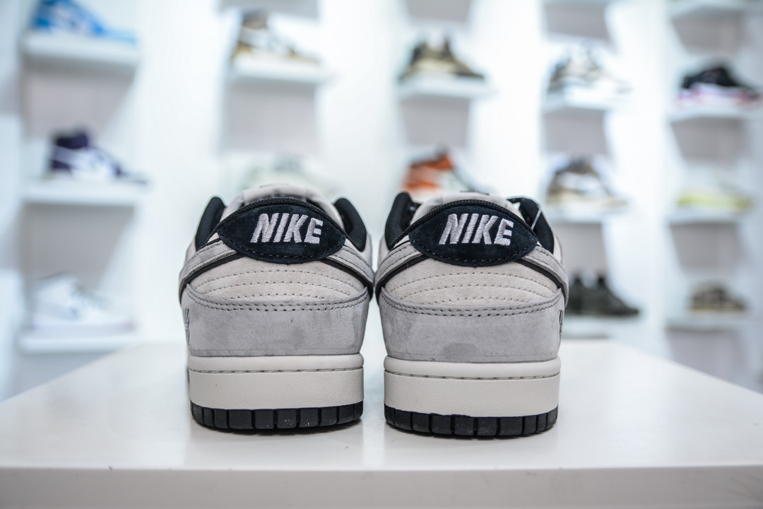 Nike SB Dunk Low x OFF-WHITE OW联名-灰翻毛满天星 DQ1098-521