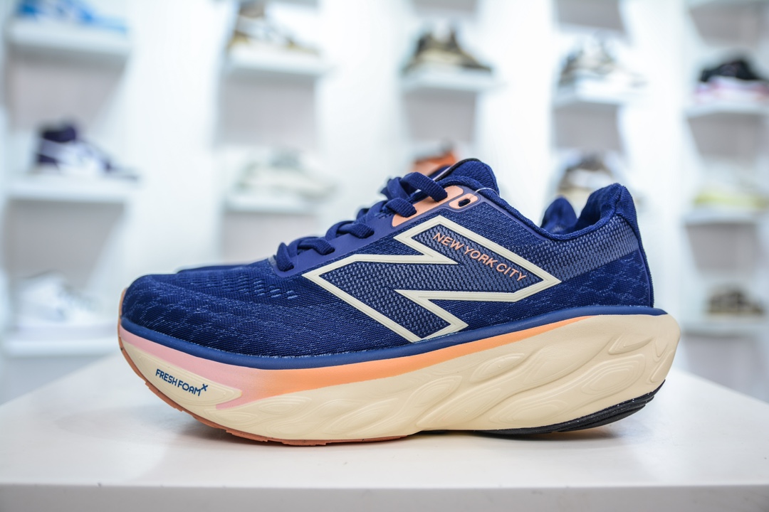 F版 New Balance NB Fresh Foam Evoz v14 舒适耐磨低帮跑步鞋 W108014A