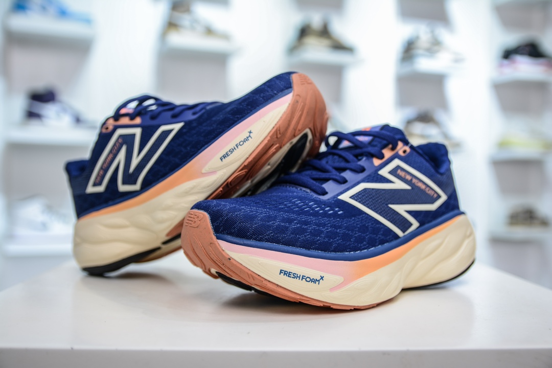 F版 New Balance NB Fresh Foam Evoz v14 舒适耐磨低帮跑步鞋 W108014A