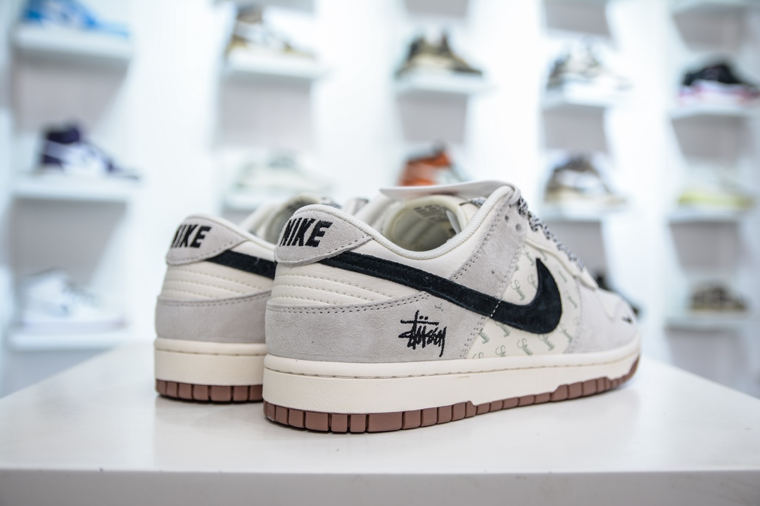 Nike SB Dunk Low x Stussy 斯图西联名-灰黑生胶 CF3688-031